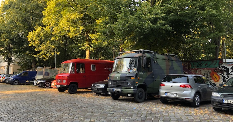 MB 508 parked in Berlin