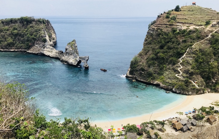 Atuh beach on Nusa Penida