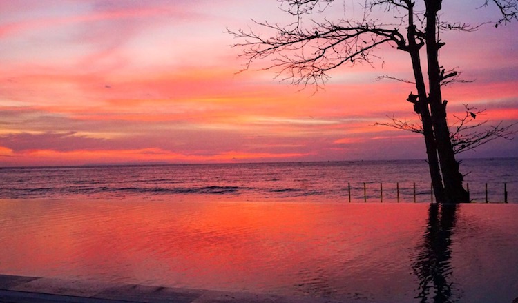 Sunset near Senggigi