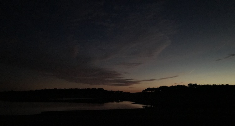 Sunset at Barragem do Divôr