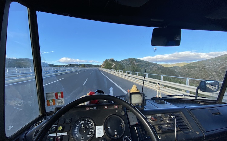 Crossing the Catalan Pre-Coastal Range