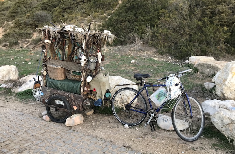 Bicycle at Praia do Barranco