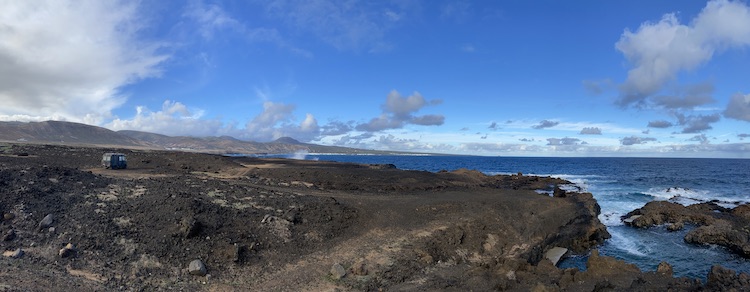 Natural pool south of Arrieta