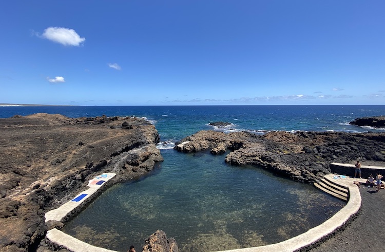 Natural pool near Mala