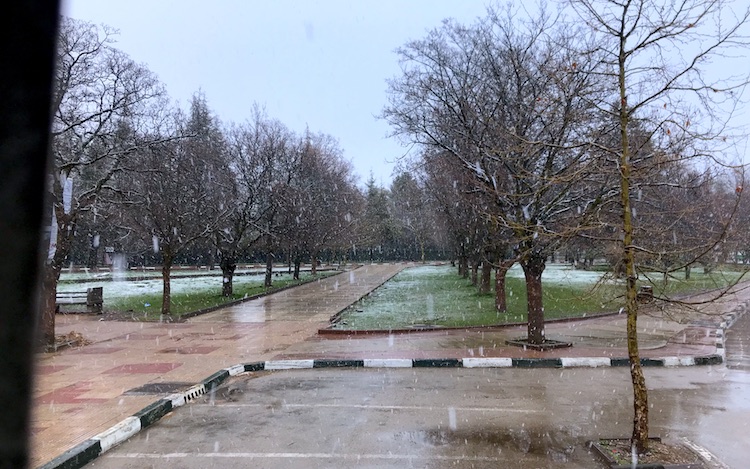 Snow in Ifrane