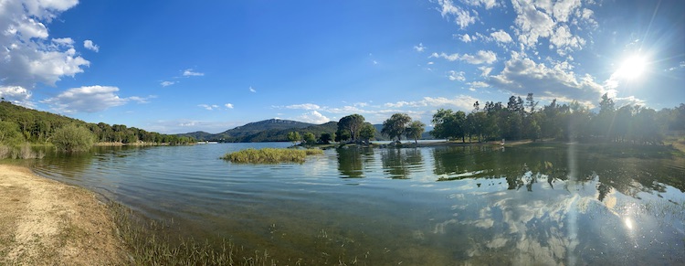 Lakeside of Pantà de Boadella