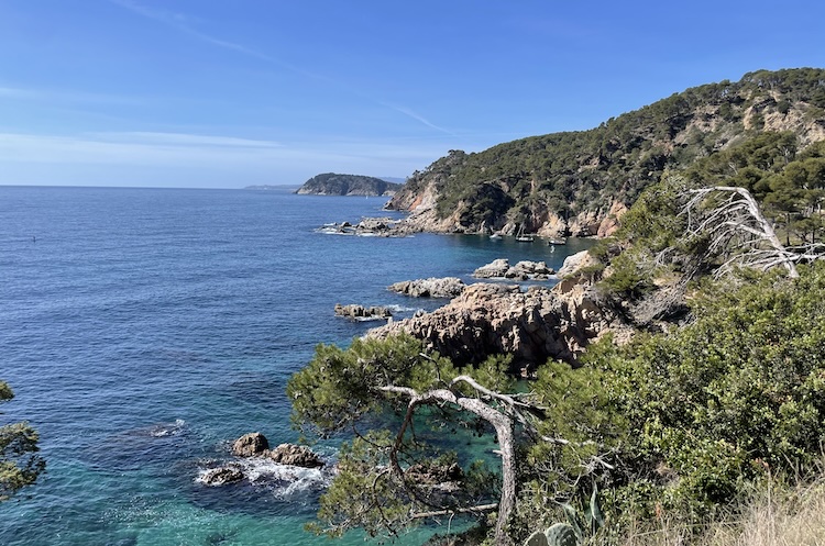 View on the sea at Costa Brava