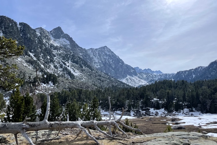 Dried-up Estanys de Trescuro