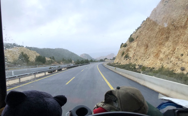 Driving into the Sistema Ibérico