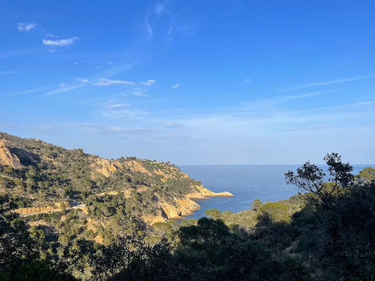 Costline near Tossa de Mar
