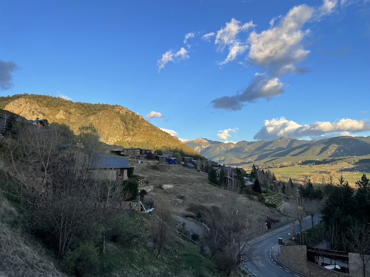 Truck parked close to my friends' place in Prullans