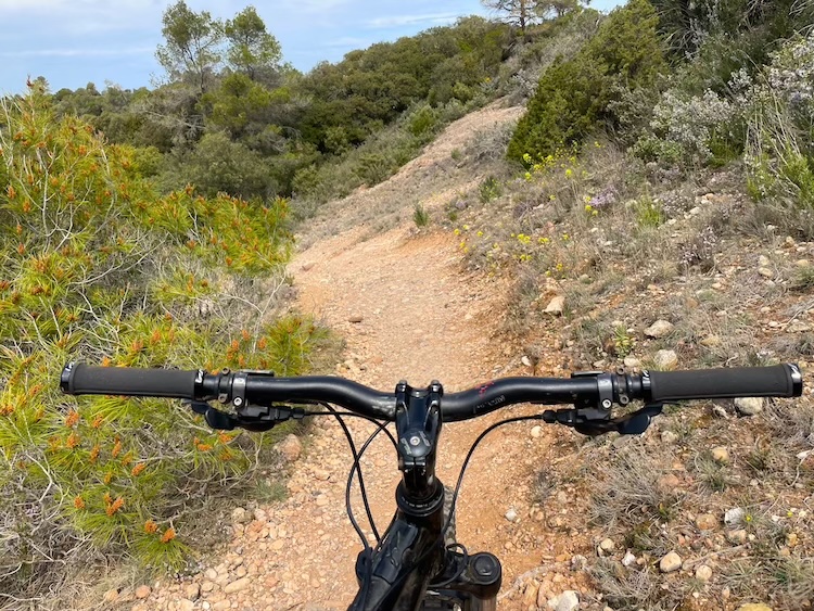 Mountainbiking near Mura