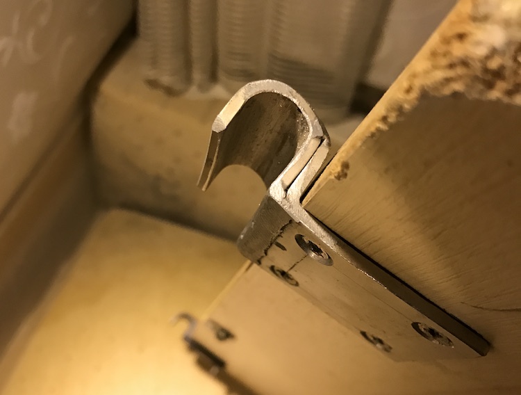 Self-made bracket replacement