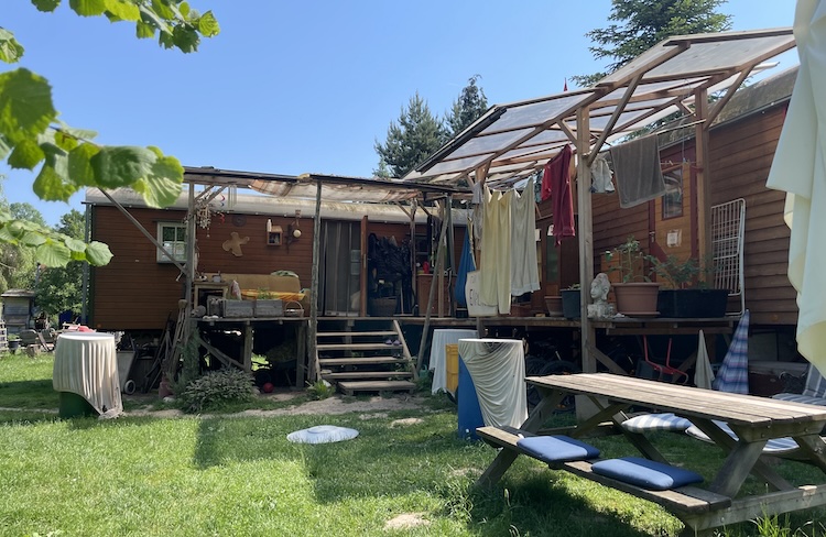 Wooden trailors of my friends