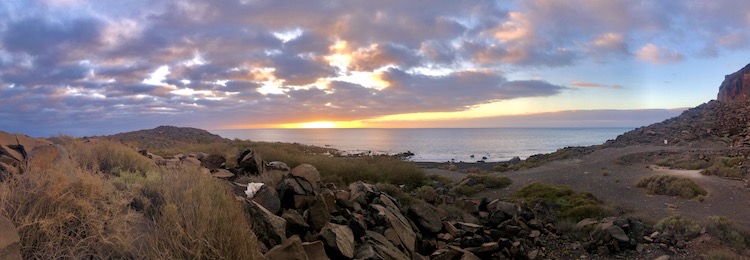 Sunset at Playa del Inglés