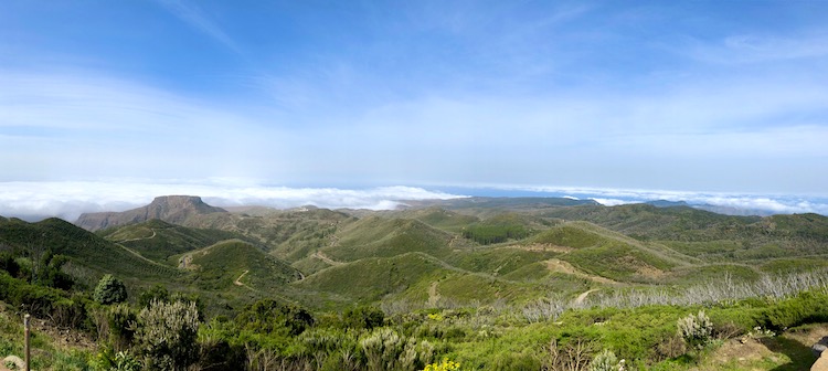 View from Alto de Garajonay