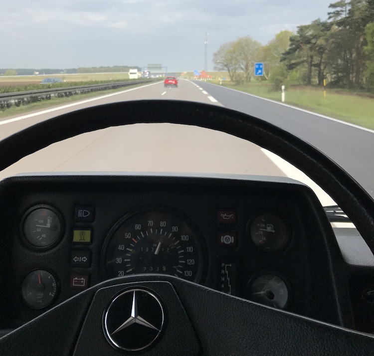 Driving on highway A24