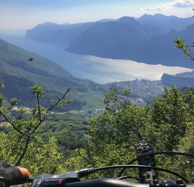 Mountain-bike trip at Lake Garda
