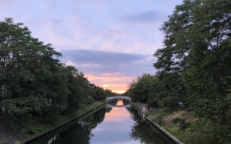 Sunset at Landwehr Canal
