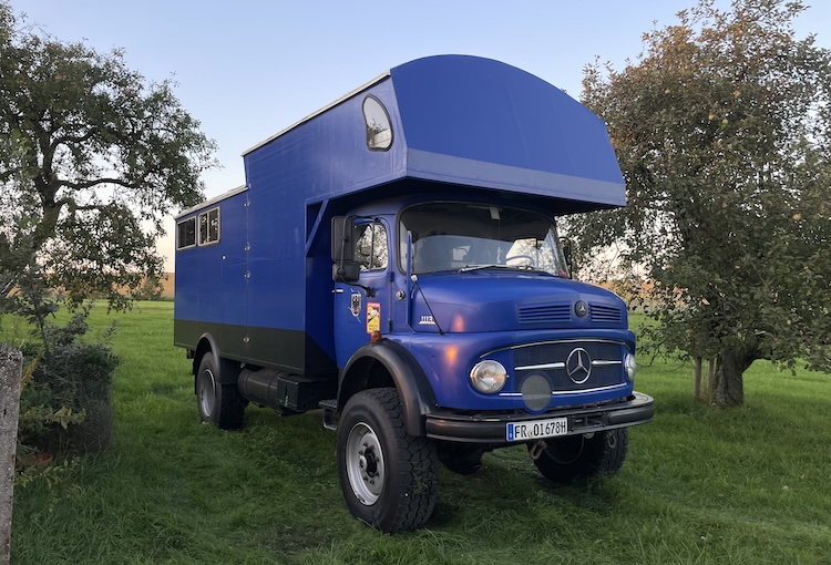 Truck ready for operation again after wheel hub assembly overhaul