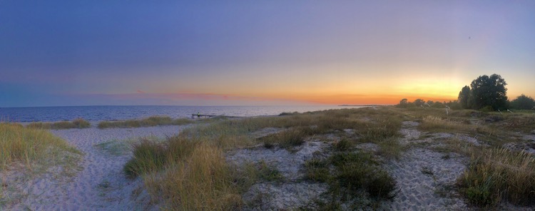 Sunset at Nybostrand